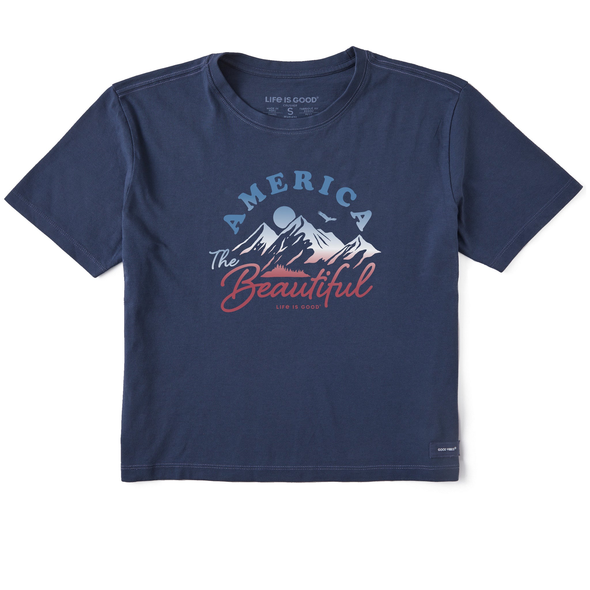 Faded Mountain Dream Boxy Tee