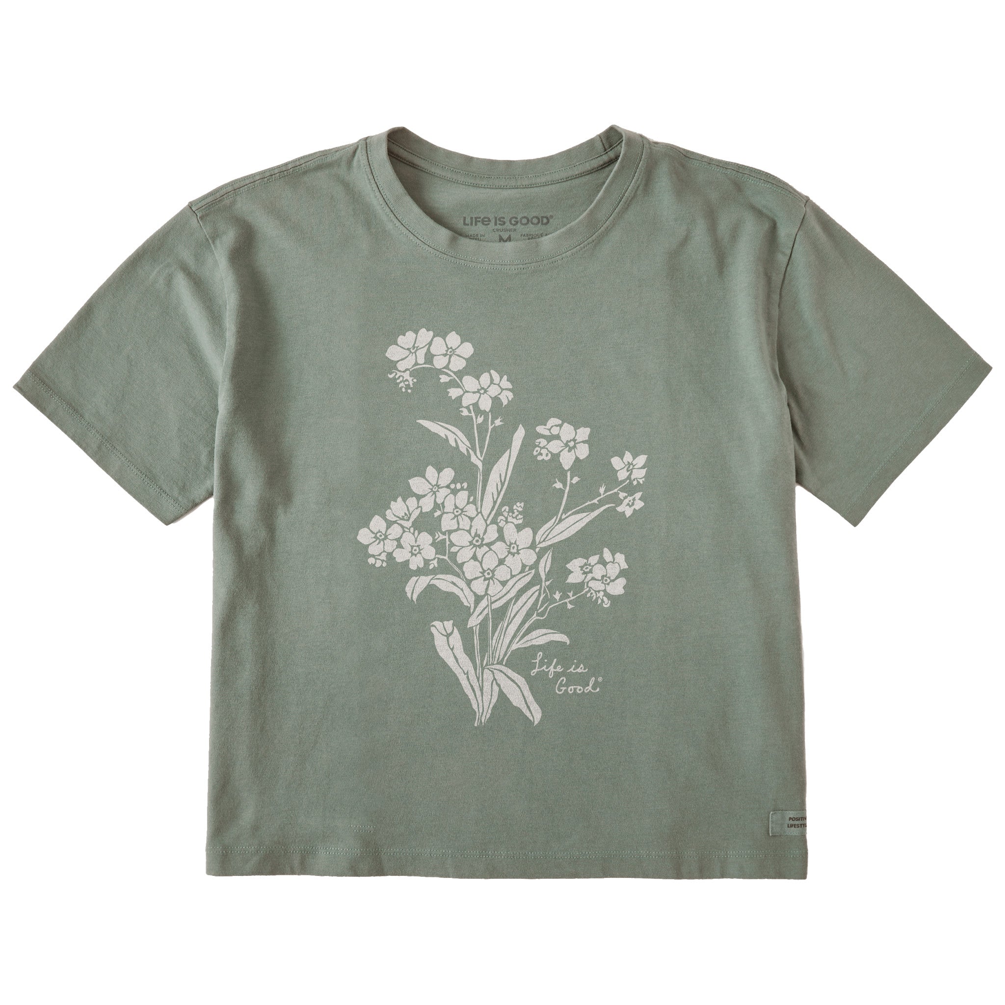 Garden Party Floral Boxy Tee